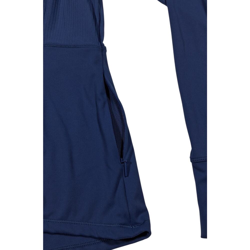 Spyder Active Long Sleeve Top Womens Large Blue Performance Shirt Thumbholes - Picture 7 of 11